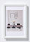 walther design Cadre photo walther design blanc 60 x 80 cm avec passe-partout, cadre en plastique Style acier ES080W