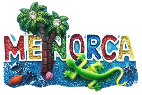 Menorca Spain Fridge Magnet Souvenir Gift Home Kitchen Decoration 3D Magnetic Polyresin Craft