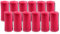 Sharplace 12 Stück Heatless Curls Band Heatless Curls, Overnight Lockenwickler Blowout Curls mit elastischem Band, Hair Perm Rods DIY Heatless Curls Overnight Curls für mittellanges Haar, 3,5 cm
