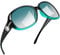 Joopin Übergroße Sonnenbrille Damen Polarisiert Klassische Damen Sonnenbrille mit UV Schutz Vintage Brille Trendy Grün UV400 mit XL Großer Rahmen (Hellgrün)