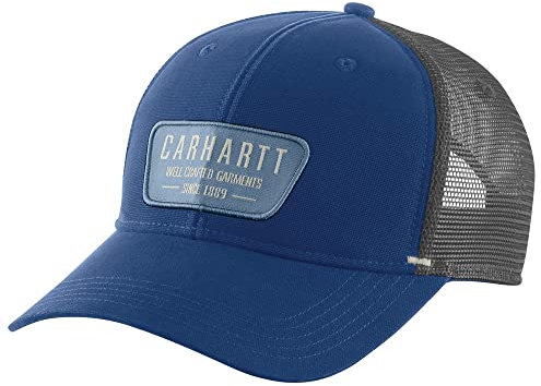 Carhartt Herren Kappe aus Segeltuch mit Netzrücken Baseballkappe, Seeufer, Einheitsgröße