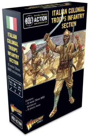 Warlord Games, Italian Colonial Troops Infantry Squad