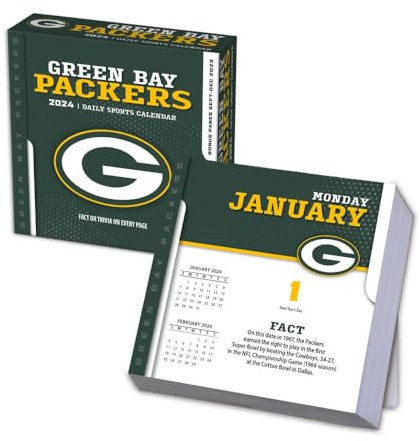 TURNER SPORTS Green Bay Packers 2024 Box-Kalender (24998053039)