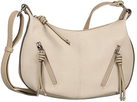 TOM TAILOR Caia Damen Umhängetasche Crossbody Bag Klein Weiß