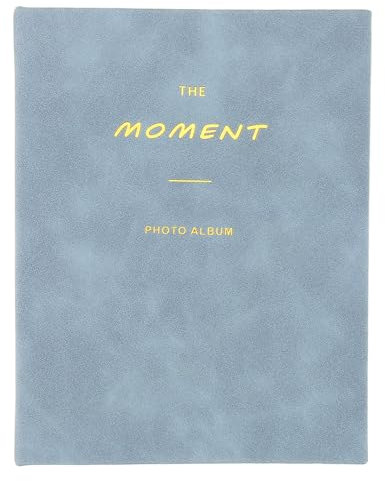 64 Pockets Photo Album, Universal 3 Inch Instant Camera Photo Album for Fujifilm Instax for Instax Mini 12 11 9 8 90 70 40 Evo 9 90 LiPlay, Etc (Blue)