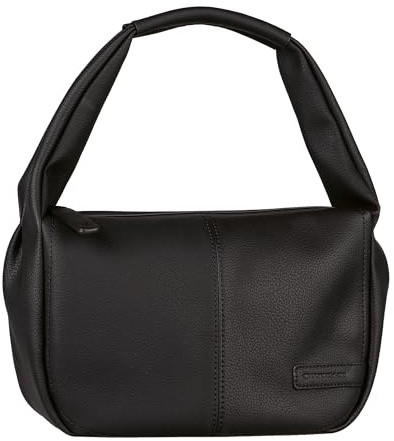 TOM TAILOR Olya Damen Hobo Bag Schultertasche Mittelgroß Schwarz
