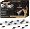 Shilajit Original Himalaya Tabletten 30.000 mg, 100% Reine Hochdosiert Hochkonzentriertes Shilajit, Reich an 60% Fulvosäure und Mineralien, 10:1 Extrakt, Praktischer als die Harzform (60 Tabletten)