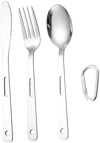 Cabilock 1 Set Couverts Kit Fourchettes Cuillères Kit Western Food Vaisselle Western Restaurant Vaisselle Portable Couverts Western Food Couverts Western Food Couverts Fourchette En Acier
