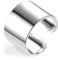 ALEXCRAFT Rings for Men Sterling Silver 925 Adjustable Thumb Rings for Women Sterling Silver Ring Women Adjustable 15mm
