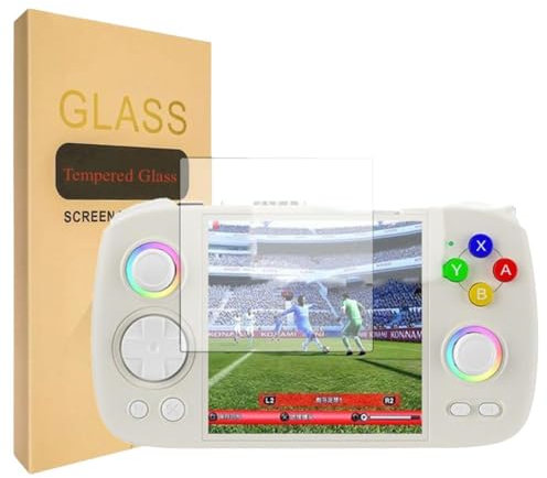 Displayschutzfolie für Anbernic RG Cube, 9H Härte Gehärtete Folie RG Cube Handheld Spielmaschine HD Schutzfolie