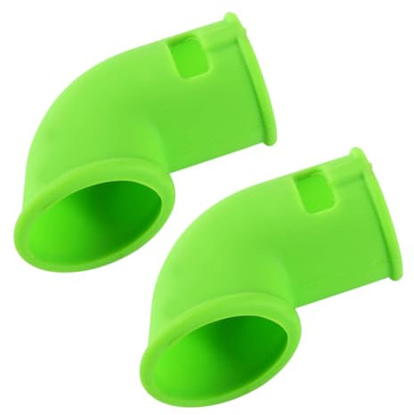 SHOWERORO 2stücke Silikon-dampfumlenker Für Reiskocher Druckventil Aus Silikon Dampfablasschlauch Flexibler Luftschlauch Für Kochgeräte Dampfventil Mit Hoher Temperaturbeständigkeit