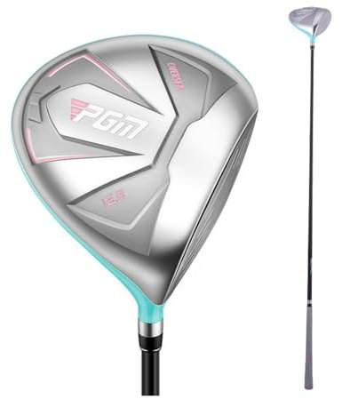 Mazze da golf driver alta tolleranza ai guasti, uomo e donna, albero in carbonio ultraleggero, mano destra, #1, mazza da golf in legno (destra, argento)