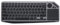 Luobannm Bluetooth Wireless Keyboard with Touchpad 7-Colors Backlit 2.4G Rechargeable Trackpad Keyboard for Smart TV