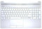 Nuova sostituzione originale per HP 15-DW3013UA 15-DW1009UR, 15-DW3009NK 15-DW1005UR, 15-DW3013UR 15-DW1010LA copertura superiore per laptop argento palmare custodia superiore con tastiera e trackpad