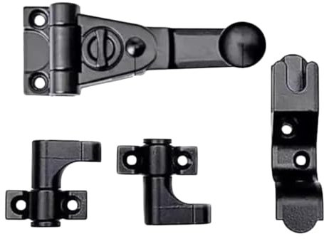 Kit Base UNICA AGB per Spagnoletta a 1 o 2 Ante | Sistema di Chiusura per Infissi in Legno o Alluminio | Mod. 993| AERREGI (Base Ridotta 2 Ante)