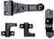 Kit Base UNICA AGB per Spagnoletta a 1 o 2 Ante | Sistema di Chiusura per Infissi in Legno o Alluminio | Mod. 993| AERREGI (Base Ridotta 2 Ante)