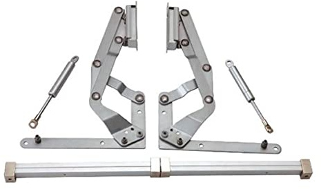 Charnière à levage vertical, support de rotation pneumatique translationnel, matériel coulissant automatique silencieux