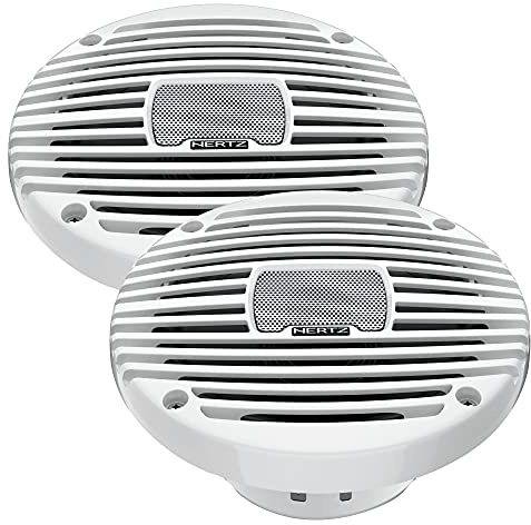 HERTZ HEX Series HEX-65-M-W Marine Koaxial-Set, 16,5 cm, 4 Ohm, Weiß