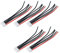 Antrader 4S Battery Balance Charger Silicone Wire Extension Cable for Li-Po Batteries, 14.8V, 3.9-inch, 5pcs