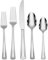 Oneida Cella 42 Piece Everyday Flatware, Service for 8, 18/0 Stainless Steel, Silverware Set