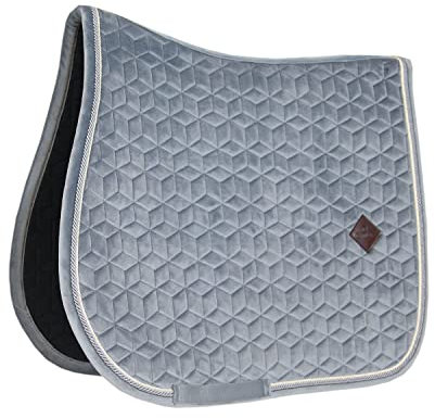 Kentucky Satteldecke Basic Velvet - Grau