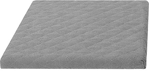 Brandsseller Waschmaschinenbezug & Trocknerbezug 60x60 cm - gepolsterter Schonbezug für Waschmaschine und Trockner – Schutzhülle mit Gummizug - Grau