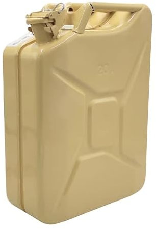 GELG Kanister Benzinkanister Stahlblech 20 Liter Beige ral 1001