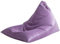 Nobildonna Fodera per poltrona sacco (senza imbottitura), per adulti e ragazzi, copertura in velluto spesso, 400 l (doppia viola, grande)