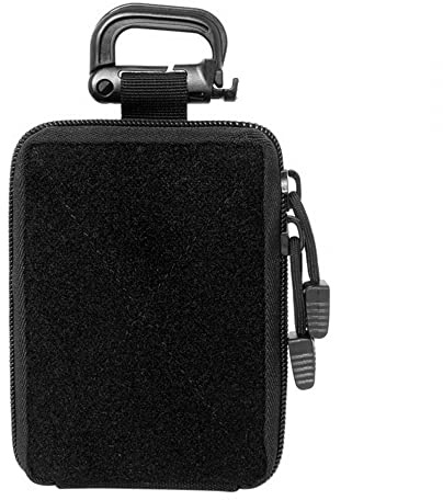 Molle Pouch, Tactical Taillentaschen, Wasserdicht Erste-Hilfe-Tasche Micro Pocket Organizer mit Karabiner für den medizinischen Notfall im Freien