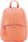 David Jones - Rucksack für Damen – Handtasche für Mädchen aus PU-Leder – Schulranzen Stadt Griff Tasche Reißverschluss – Fashion Rucksack Mode Jugend Trend Chic Designer (Koralle), Lebendige Koralle,