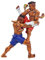 WitnyStore Muay Thai Magnet 5 Tai Kao Phra Su Main Climbing Mount Sumeru - Basic Movement Muaythai Boxing Martial Art Hand Made Resin 3D Decorative Refrigerator Fridge Magnets Thailand Souvenir Gifts