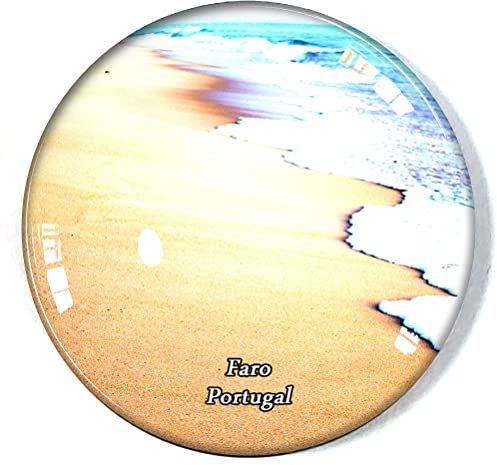 Faro Portugal Kühlschrankmagnet Kühlschrank Gefrierschrank Magnet Souvenir Dekoration Magnet Aufkleber Glas Basteln