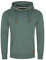 riverso Hoodie Herren Regular Fit RIVNiklas Kapuzenpullover Pullover Cross-Over-Kragen Grün L, Größe:L, Farbe:Forest Green