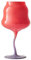 BAMFY Rotweingläser Macaron-Farbe Kelch Jahrgang Verdrehte Farbig Weinglas for Weißwein, Rotwein, Oder Cocktails, Riegel, Hochzeiten (Color : A)