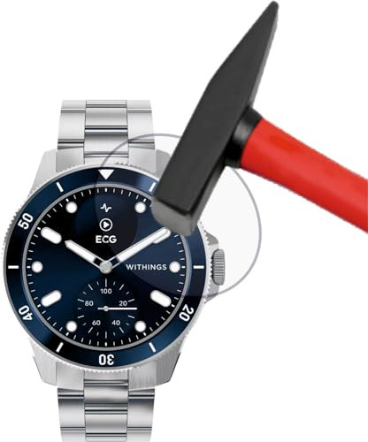 EnWi | 4x Extrem harte 9H Displayschutzfolie KLAR für Withings Scanwatch Nova