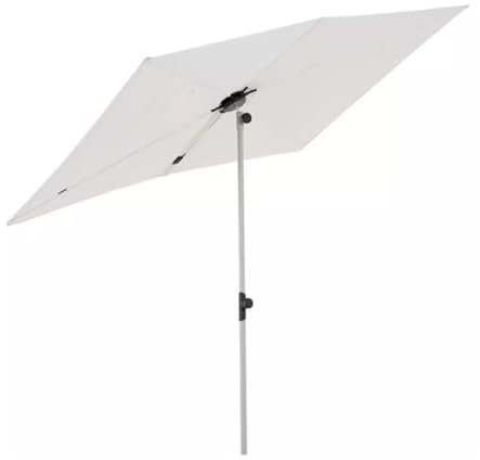 Ombrellone Ombrellone Spiaggia Ombrellone Da Balcone 6x4 FT Ombrellone Da Patio Rettangolare In Acciaio Poliestere Con Manopola Girevole A 360 Gradi Per Appartamento Sul Ponte Ombrellone da Giardino O