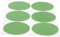 KITANDOVE 1 Blatt Billardtisch Reparatur Zuschussaufkleber Set Billardtisch Ausbesserungsflicken Billardtisch Flusenaufkleber Snooker Markierungsflicken Aufkleber Billardtisch