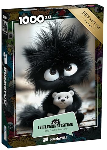 Puzzle 1000 Teile XXL „LITTLEMONSTERTIME: Ted“