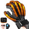DigiTalent Beheizte Reha-Roboter-Handschuhe für Arthritis-Schlaganfall-Patienten-Elektrisches Finger Hand Trainingsgerät-Beheizte Handtherapiegeräte für Demenz (Rechte Hand Größe XL)