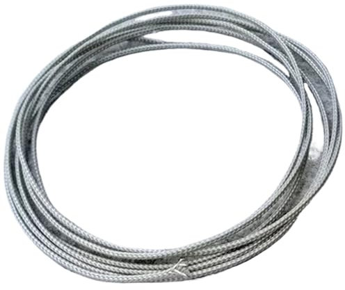 VDCVADKYE Protecteur de câble, Tube pour Faisceau de câbles, 1 mètre Extensible 2mm ~ 40mm tressé serré Haute densité dureté Ligne Isolante protéger la Gaine de glande d'enveloppe de Fil(Grey,2mm)
