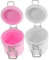 FRCOLOR 2pcs Lash Extension Glue Storage Jars Airtight Lash Glue Organizer for Balm