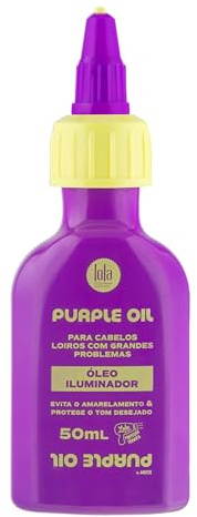 Lola Fro Rio Purple Oil Óleo Iluminador 50ml - Aufhellendes Öl für blondes Haar