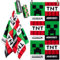 Minecraft Handtuch Kinder Teens 70x140cm mit 2 Clips Strandtuch Creeper TNT 100% Strandtücher Baumwolle Schnelltrocknend Duschtuch für Pool Urlaub