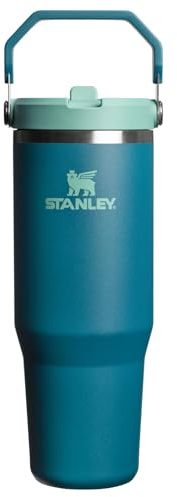 STANLEY Classic IceFlow Stainless Steel Tumbler with Straw, Vacuum Insulated Water Bottle for Home, Office or Car, Reusable Cup with Straw Leakproof