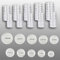 Prophila Collection Assortiment de Capsules (100 pièces), Format intérieur de 16,5 Jusqu'a 33 mm