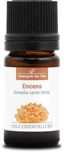 WEIHRAUCH (Boswellia carteri) BIO - 5ml - Premium-Qualität Ätherisches Öl - 100% Rein, Natürlich, ChromaCert® Garantie - Chemotypisiert & Vollspektrum