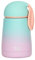 BISOU MAMI® Bouteille Isotherme en Acier Inoxydable pour bébé et Enfant – Bouteille Isotherme sans bisphénol A – Bouteille Isotherme 100% Isolante – Bouteille Isotherme (Aqua Pink)