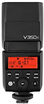 GODOX Speedlite Ving V350F Fuji, Schwarz