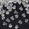 Mazoliy Lot de 200 fermoirs de boucles d'oreilles en plastique transparent pour boucles d'oreilles à tige et créoles