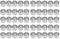 50PCS Aluminum Tea Light Tins Can, Metal Tealight Cups Empty Case Tealight Empty Case Candle Wax Containers for DIY Candle Making